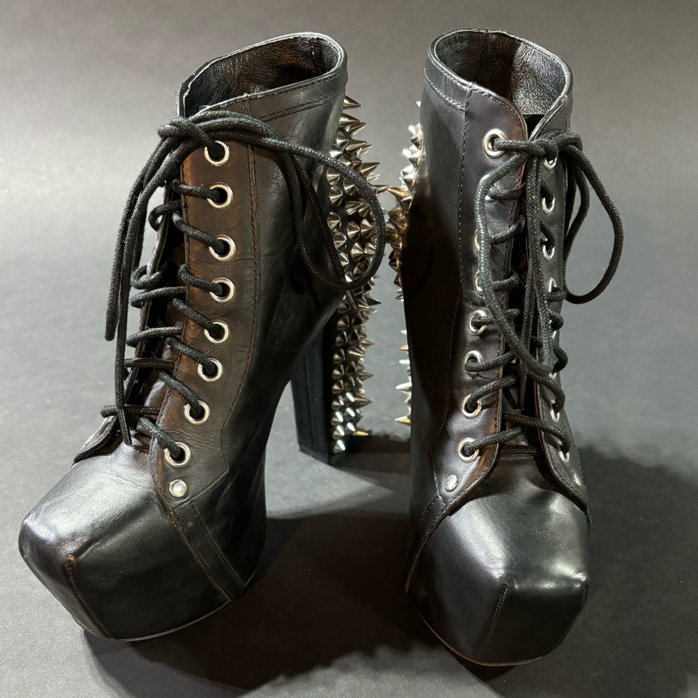 Jeffrey Campbell Spiked Lita Platform Heels